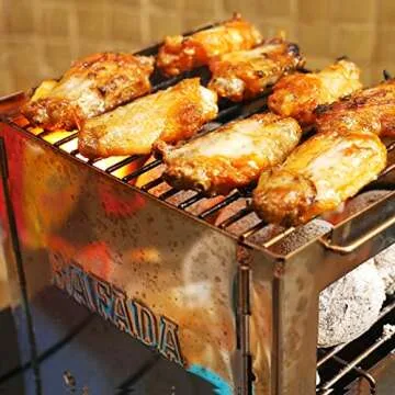 BAFADA Portable Wood Burning Camp Stove for Camping