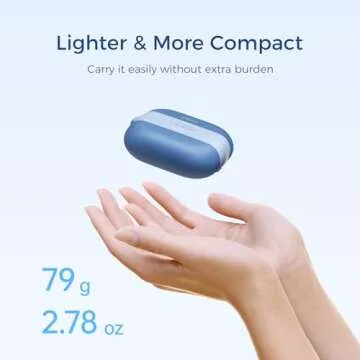 OCOOPA HeatCube Hand Warmers Rechargeable, Ultra Light& Compact Electric Handwarmers, Keep Warm Gifts for Women Kids, 3 Levels Heating, Safety Alarm, Flash Light, Tech Gifts, Outdoor Gifts