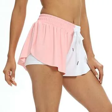 Toflowytour Flowy Comfy Shorts for Women - Gym & Yoga