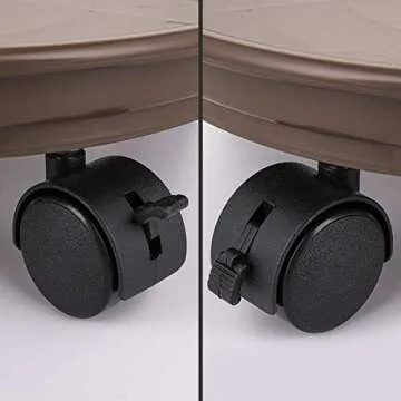 Fasmov Plant Caddy Set for Easy Plant Movement and Care