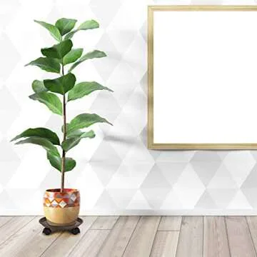 Fasmov Plant Caddy Set for Easy Plant Movement and Care