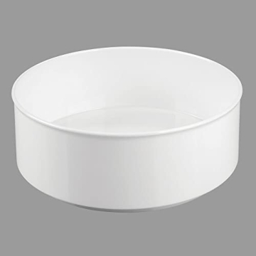 mDesign Lazy Susan Spinning Organizer for Kitchen Storage