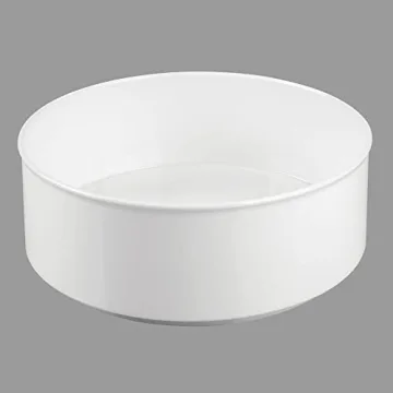 mDesign Lazy Susan Spinning Organizer for Kitchen Storage