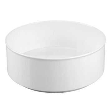 mDesign Lazy Susan Spinning Organizer for Kitchen Storage