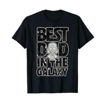 Star Wars Best Dad in the Galaxy Darth Vader T-Shirt