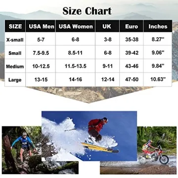 RANDY SUN Waterproof Socks for Outdoor Enthusiasts