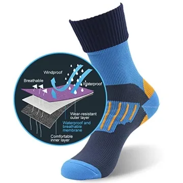 RANDY SUN Waterproof Socks for Outdoor Enthusiasts
