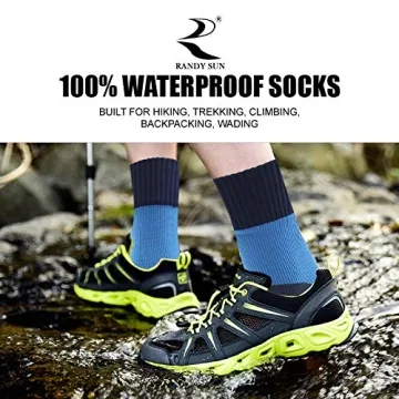 RANDY SUN Waterproof Socks for Outdoor Enthusiasts