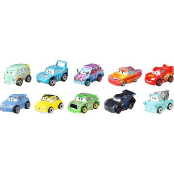 Mattel Disney Pixar Cars Mini Racers 10-Pack Collection