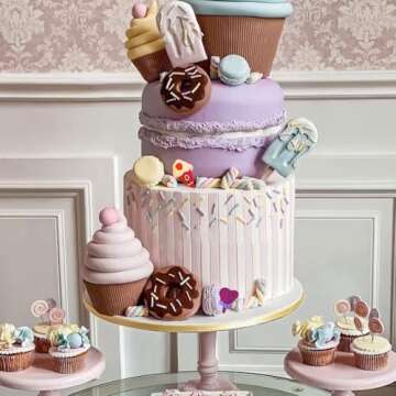 ZiXiang Ice Cream Silicone Molds Set for Cake Decorating