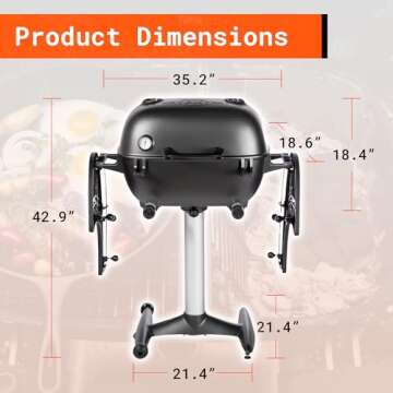 PK Grills PK360 Portable Charcoal Grill and Smoker