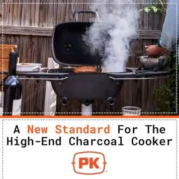 PK Grills PK360 Portable Charcoal Grill and Smoker
