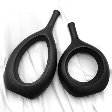 Modern Ceramic Hollow Vases Set for Stylish Home Decor