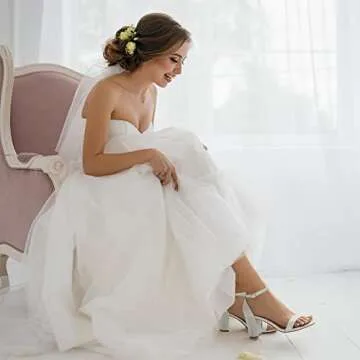 DREAM PAIRS Chunk Low Heeled Sandals for Women