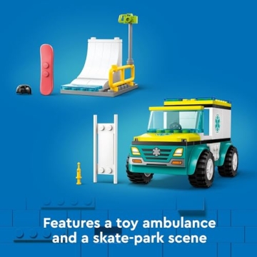 LEGO City Emergency Ambulance Playset for Kids