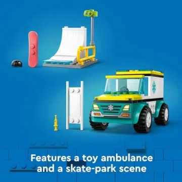 LEGO City Emergency Ambulance Playset for Kids