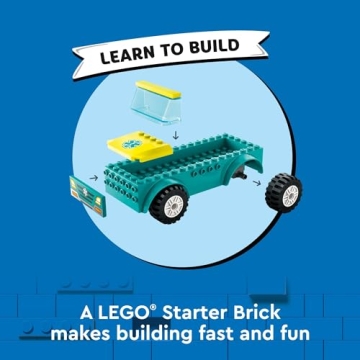 LEGO City Emergency Ambulance Playset for Kids