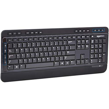 Amazon Basics Full-Sized Wireless Keyboard and Mouse Combo