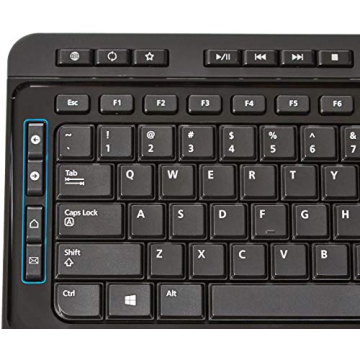 Amazon Basics Full-Sized Wireless Keyboard and Mouse Combo