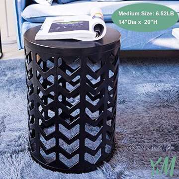 Y&M Nesting Side Table Set - Modern Elegant Decor