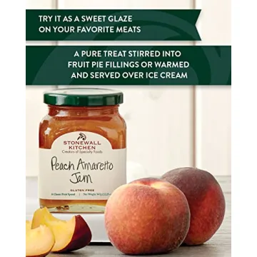 Stonewall Kitchen Peach Amaretto Jam - Gourmet Delight