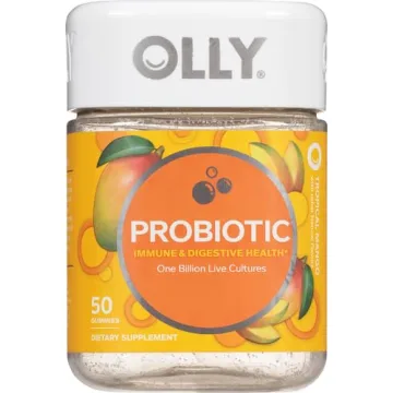 OLLY Probiotic Gummy 1 Billion CFUs Immune Support