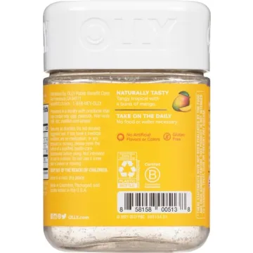 OLLY Probiotic Gummy 1 Billion CFUs Immune Support