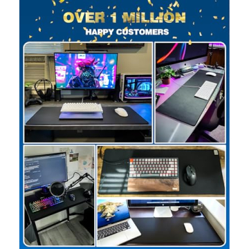 KTRIO Large Gaming Mouse Pad with Superior Design and Durability