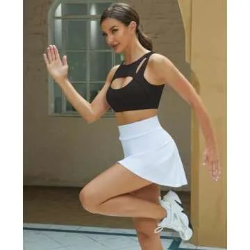 Push up Sports Bra for Women Sexy Hollow Crop Tops with Removable Cups Yoga Workout Fitness Yoga Bra Medium Support Black Medium