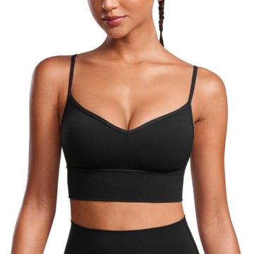 CRZ YOGA Women’s Butterluxe Sweetheart Sports Bra - Ultimate Comfort & Style!