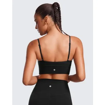 CRZ YOGA Butterluxe Sweetheart Sports Bra for Comfort and Style