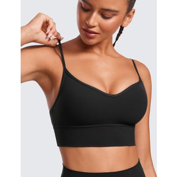 CRZ YOGA Butterluxe Sweetheart Sports Bra for Comfort and Style
