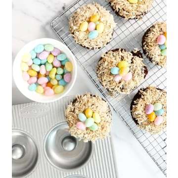 USA Pan Aluminized Steel Donut Pan for Perfect Baking