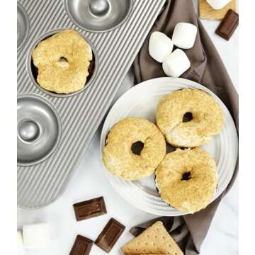 USA Pan Aluminized Steel Donut Pan for Perfect Baking