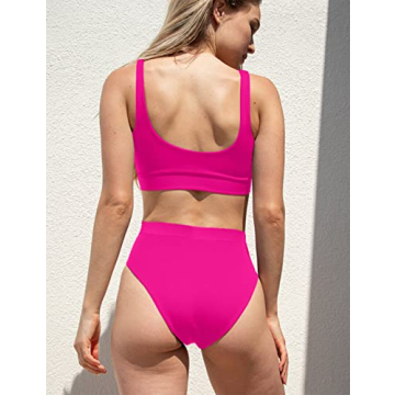 Stylish High Waisted Bikini with Tummy Control for Women
