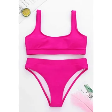Stylish High Waisted Bikini with Tummy Control for Women