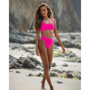 Stylish High Waisted Bikini with Tummy Control for Women