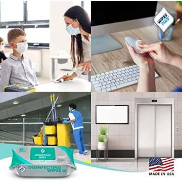 WipesPlus Disinfecting Wipes - Bulk Cleaning Solution