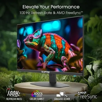 Sceptre 27-Inch Gaming Monitor with FreeSync & 100Hz