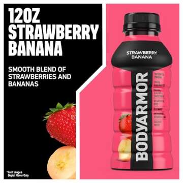 BODYARMOR Strawberry Banana Drink - Natural Electrolyte Hydration