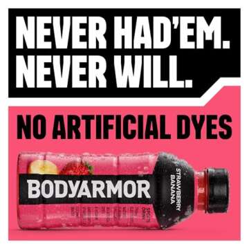 BODYARMOR Strawberry Banana Drink - Natural Electrolyte Hydration