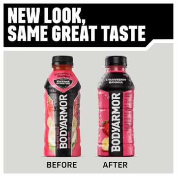 BODYARMOR Strawberry Banana Drink - Natural Electrolyte Hydration