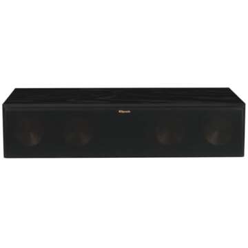 Klipsch 1064562 RC-64 III Center Channel Speaker Black Ash