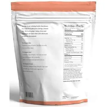 Pacific Chai Latte Spice Instant Powder Mix - Rich Flavor, 3 lb Pack