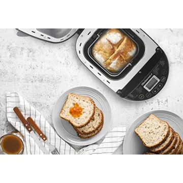 Elite Gourmet Bread Maker - 19 Functions, 3 Sizes