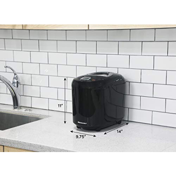 Elite Gourmet Bread Maker - 19 Functions, 3 Sizes