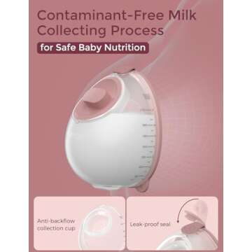 Momcozy Breast Pump V1 Pro Hospital-Grade, Upgraded Electric Pump with 3 Fine-Tuned Rhythms, Hands-Free & Portable Wearable Pump, 3 Modes|15 Levels, Come with Leak-Proof DoubleFit Flange
