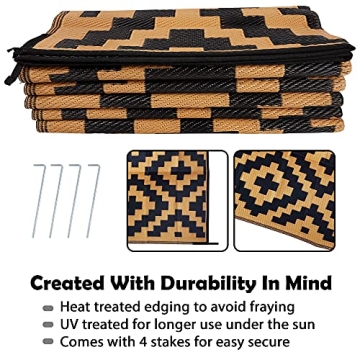 SAND MINE Reversible Mats for Stylish Outdoor Spaces