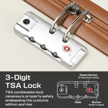 Joyway 5 Piece Luggage Set with Spinner Wheels