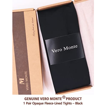 Shop VERO MONTE Opaque Fleece Lined Tights for Comfort